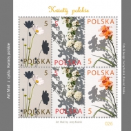 Art mail - from cycle : Polish flowers